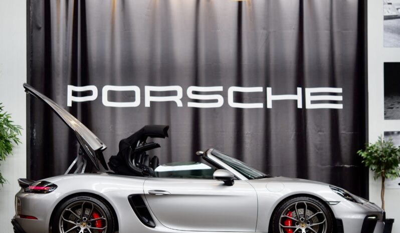 Porsche 718 Spyder 4.0 BV6 – 2020 – Vendue complet