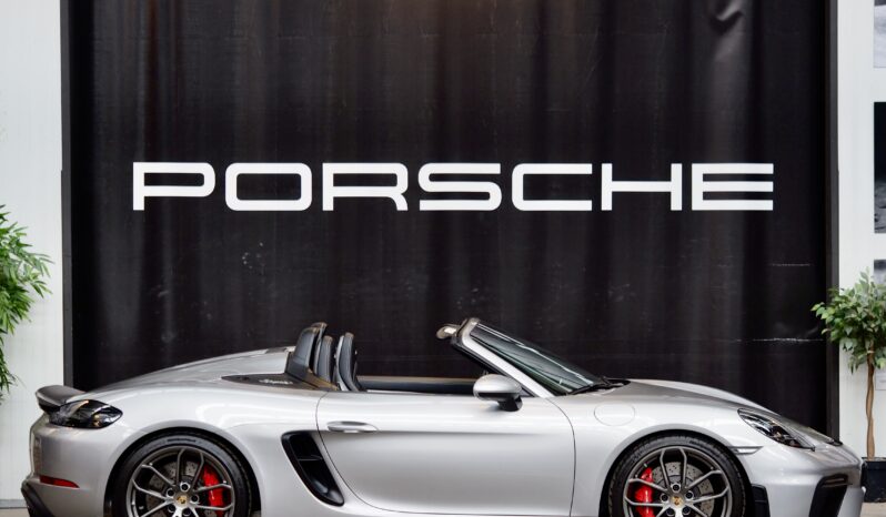 Porsche 718 Spyder 4.0 BV6 – 2020 – Vendue complet