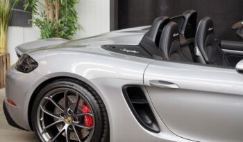 Porsche 718 Spyder 4.0 BV6 – 2020 – Vendue complet