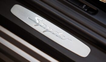 Porsche 718 Spyder 4.0 BV6 – 2020 – Vendue complet