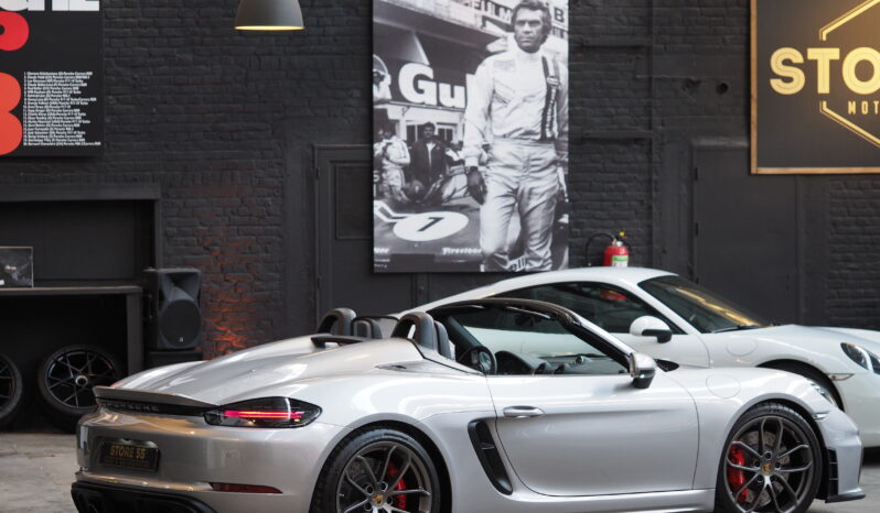 Porsche 718 Spyder 4.0 BV6 – 2020 – Vendue complet