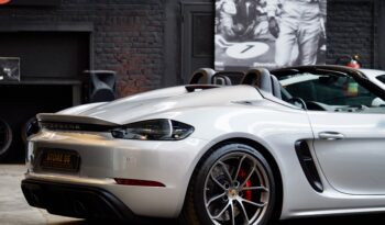 Porsche 718 Spyder 4.0 BV6 – 2020 – Vendue complet