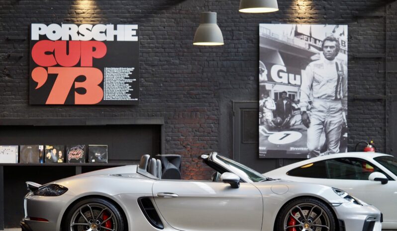 Porsche 718 Spyder 4.0 BV6 – 2020 – Vendue complet
