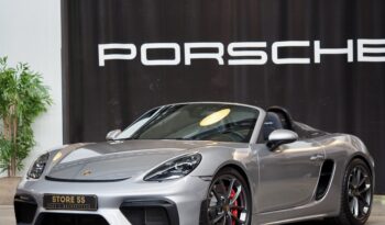 Porsche 718 Spyder 4.0 BV6 – 2020 – Vendue complet