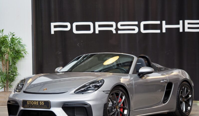 Porsche 718 Spyder 4.0 BV6 – 2020 – Vendue complet