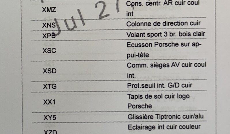 Porsche 996.2 Turbo 3.6 Coupé Tiptronic S – 2002 complet