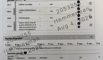 Porsche 997.1 Turbo 3.6 Tiptronic S Cabriolet – 2008 – Vendue complet