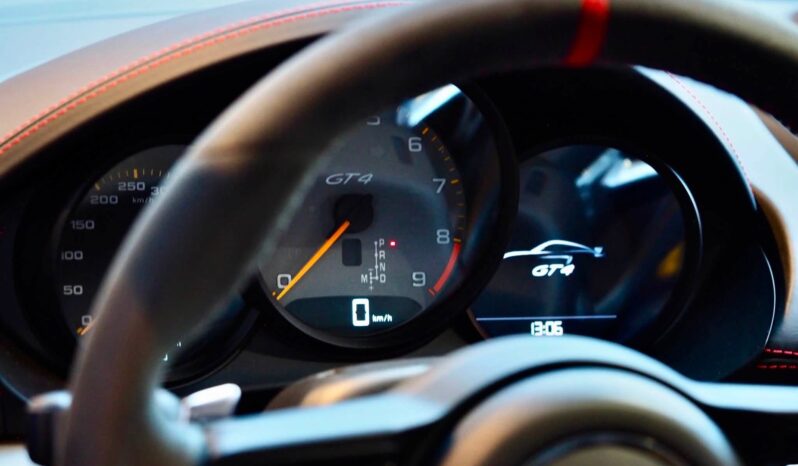Porsche 718 GT4 4.0 Clubsport PDK * Porsche Approved * – 2022 – Vendue complet