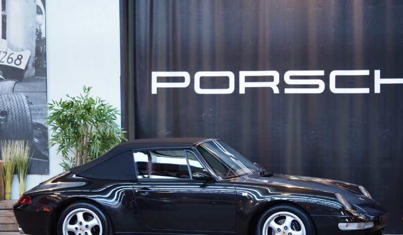 Porsche 993.1 Carrera 3.6 Cabriolet BV6 – 1994 – Vendue complet