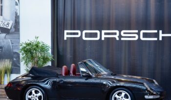 Porsche 993.1 Carrera 3.6 Cabriolet BV6 – 1994 – Vendue complet