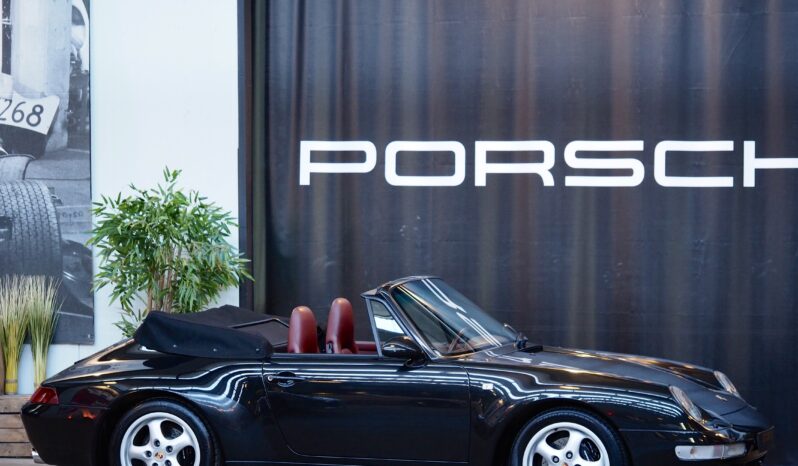 Porsche 993.1 Carrera 3.6 Cabriolet BV6 – 1994 – Vendue complet
