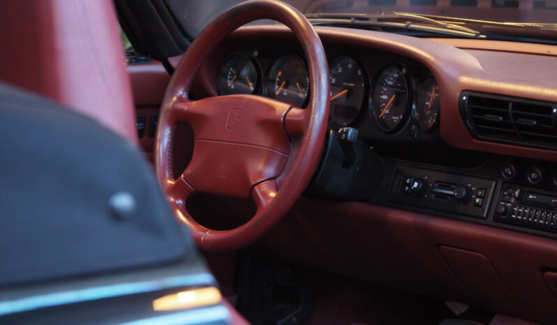 Porsche 993.1 Carrera 3.6 Cabriolet BV6 – 1994 – Vendue complet