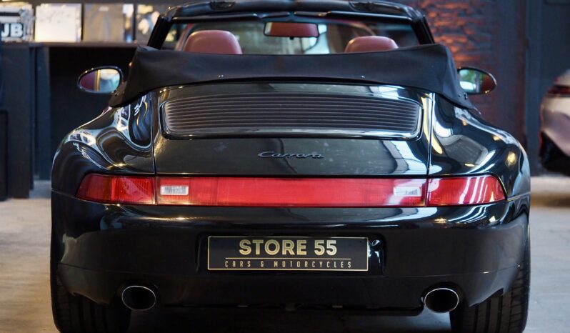 Porsche 993.1 Carrera 3.6 Cabriolet BV6 – 1994 – Vendue complet