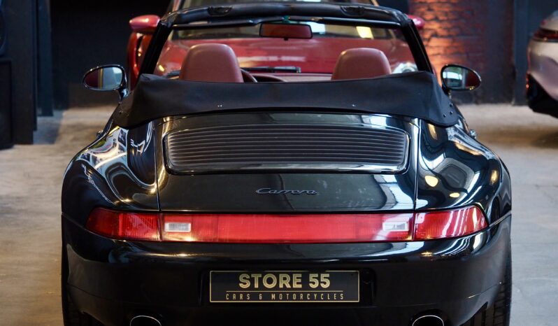 Porsche 993.1 Carrera 3.6 Cabriolet BV6 – 1994 – Vendue complet