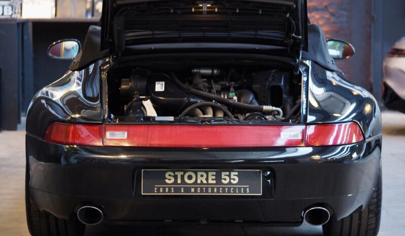 Porsche 993.1 Carrera 3.6 Cabriolet BV6 – 1994 – Vendue complet