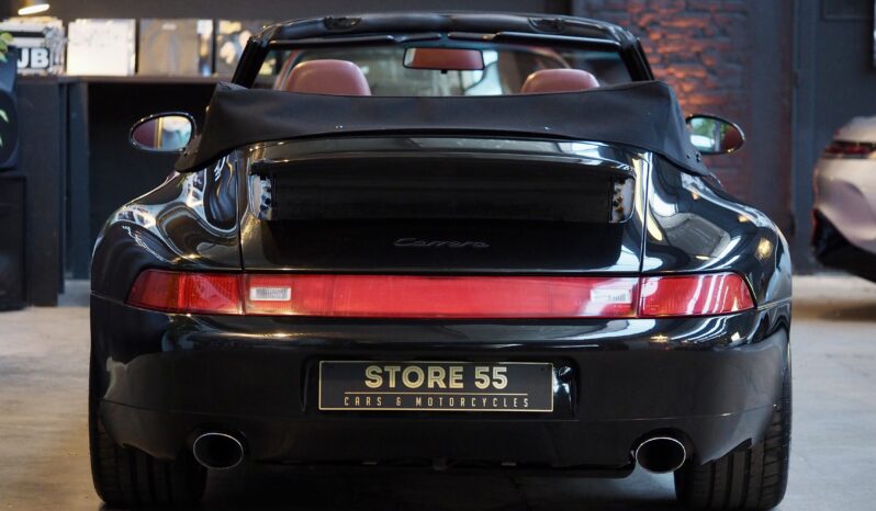 Porsche 993.1 Carrera 3.6 Cabriolet BV6 – 1994 – Vendue complet