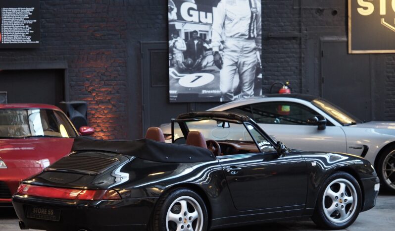 Porsche 993.1 Carrera 3.6 Cabriolet BV6 – 1994 – Vendue complet