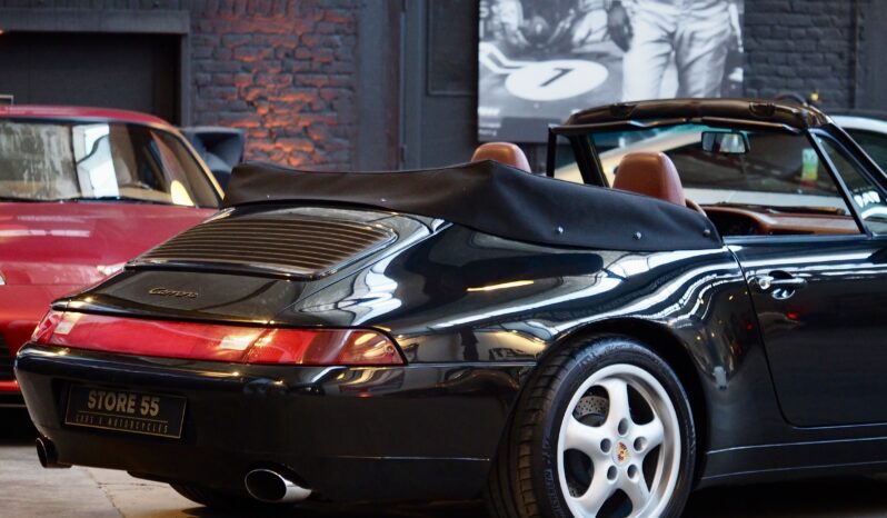 Porsche 993.1 Carrera 3.6 Cabriolet BV6 – 1994 – Vendue complet