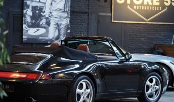 Porsche 993.1 Carrera 3.6 Cabriolet BV6 – 1994 – Vendue complet