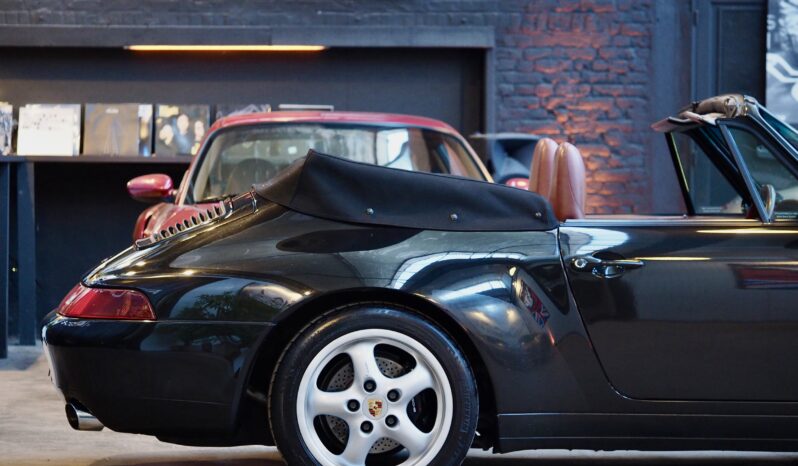 Porsche 993.1 Carrera 3.6 Cabriolet BV6 – 1994 – Vendue complet
