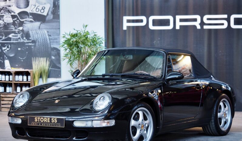 Porsche 993.1 Carrera 3.6 Cabriolet BV6 – 1994 – Vendue complet