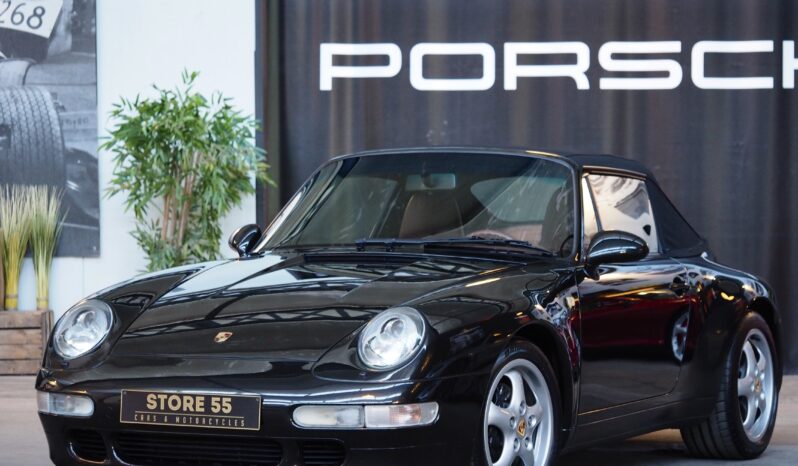 Porsche 993.1 Carrera 3.6 Cabriolet BV6 – 1994 – Vendue complet