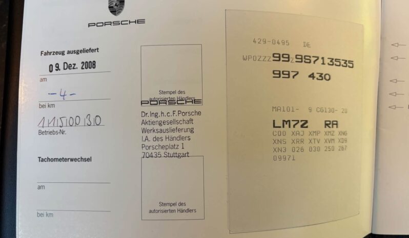 Porsche 997.2 Carrera 4S 3.8 PDK Coupé – 2008 ( MOD 2009 ) – Vendue complet