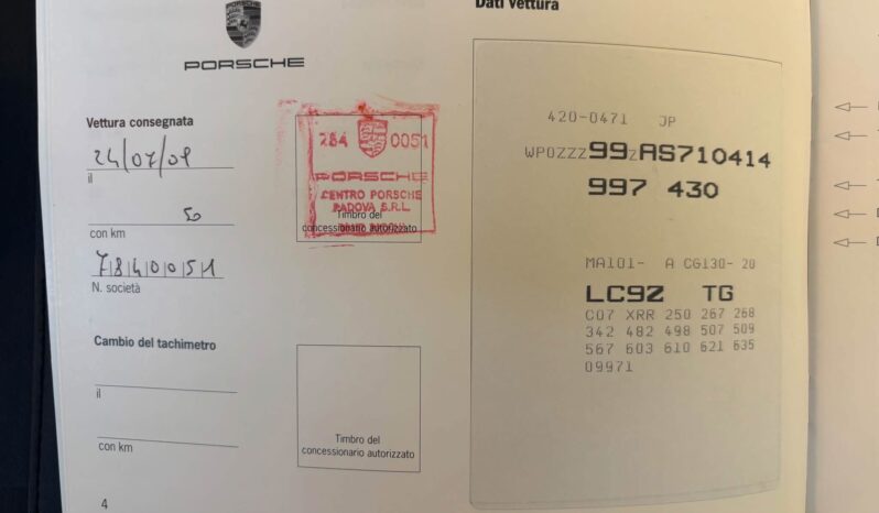 Porsche 997.2 Carrera 4S 3.8 PDK Coupé – 2009 complet